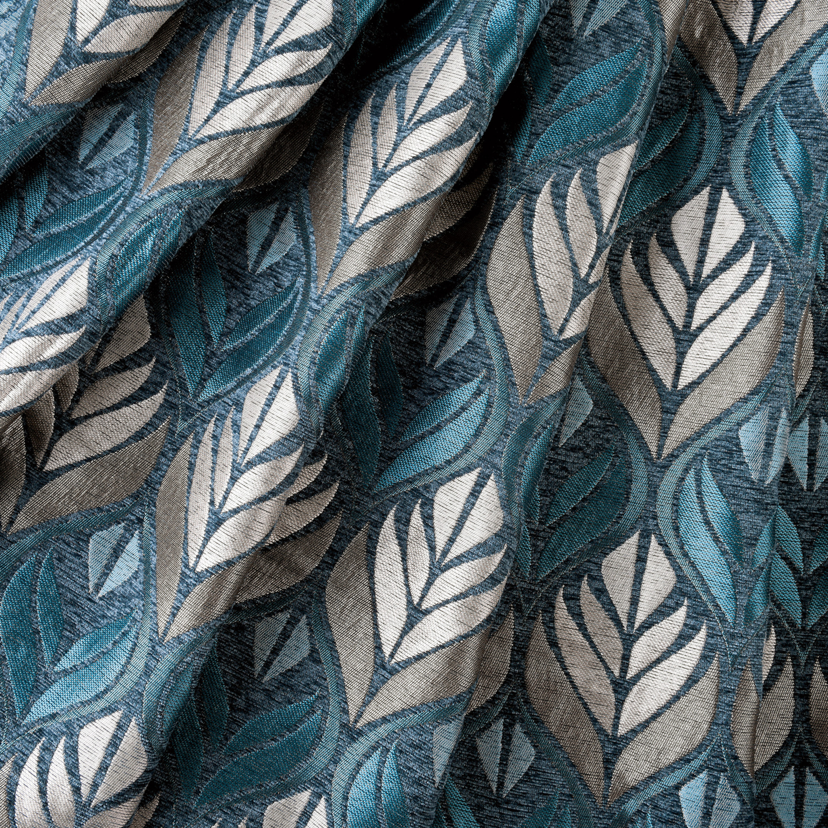 Tissu motif art déco effet velours — vue 6