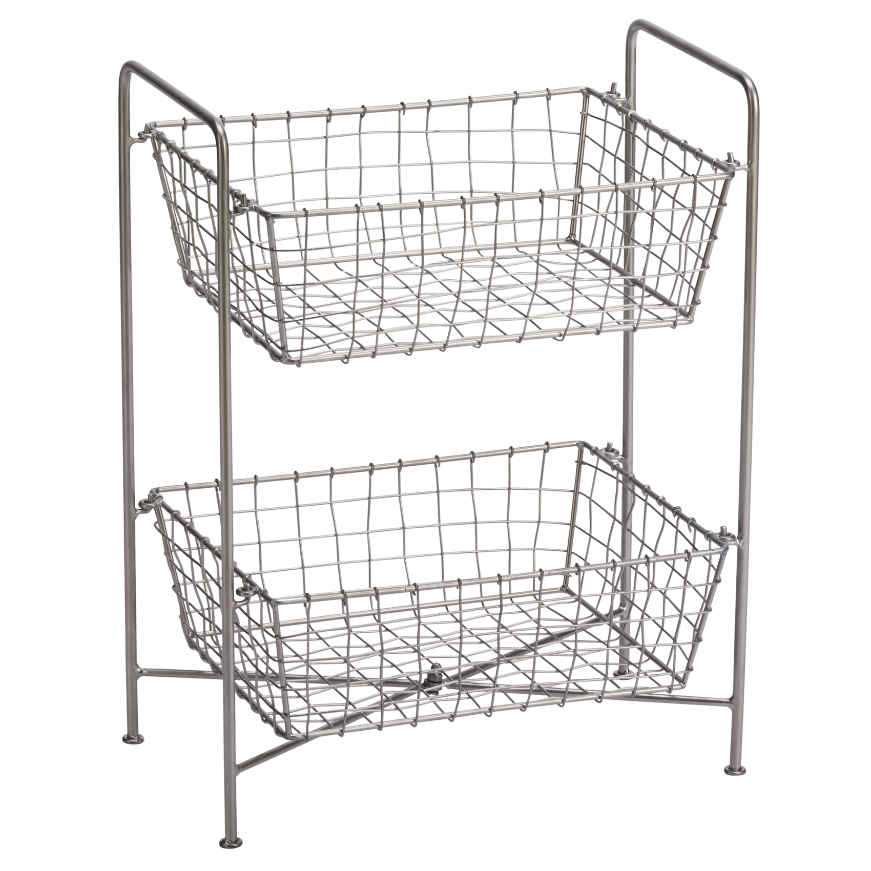 Étagère de rangement en fer avec paniers — vue 4