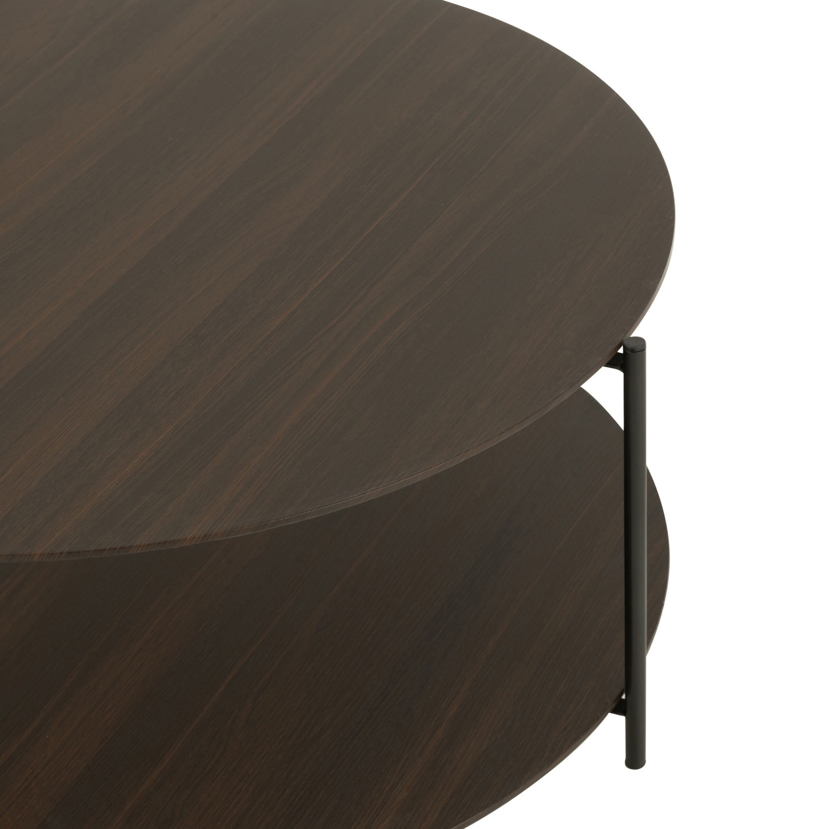 Table basse bois avec étagère ouverte — vue 4