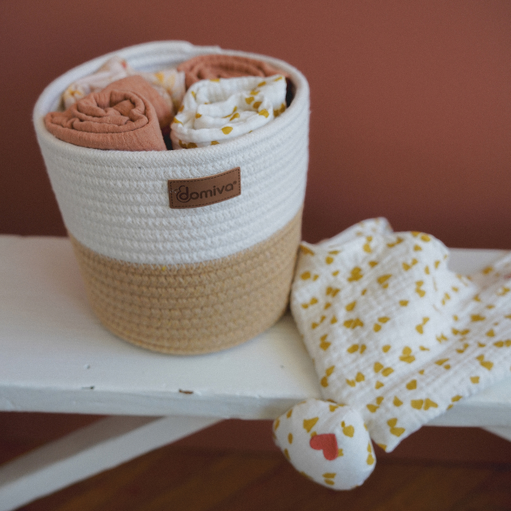 Lot de 2 panières de rangement pour bébé — vue 4