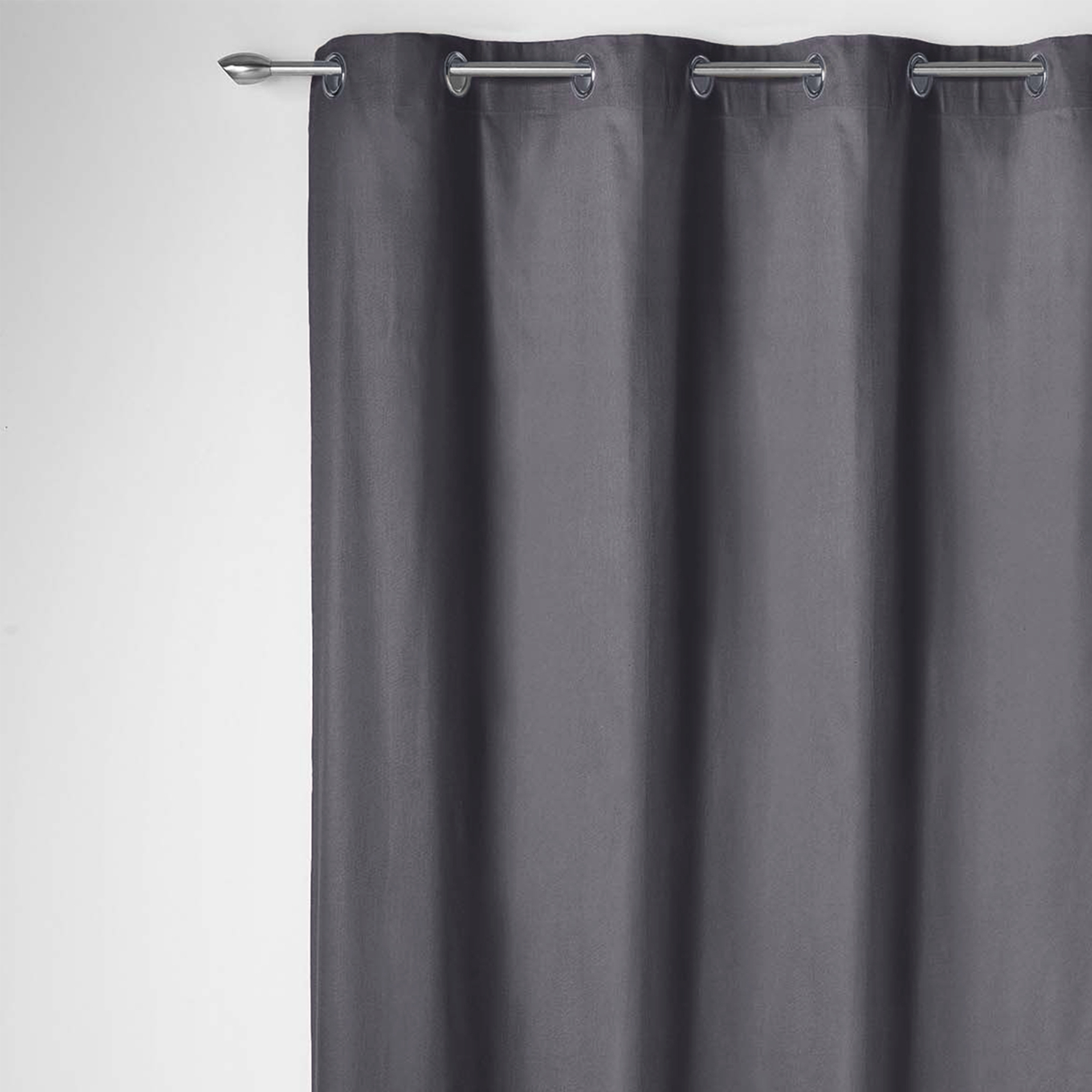 Rideau à œillets 100 % coton Panama — vue 6