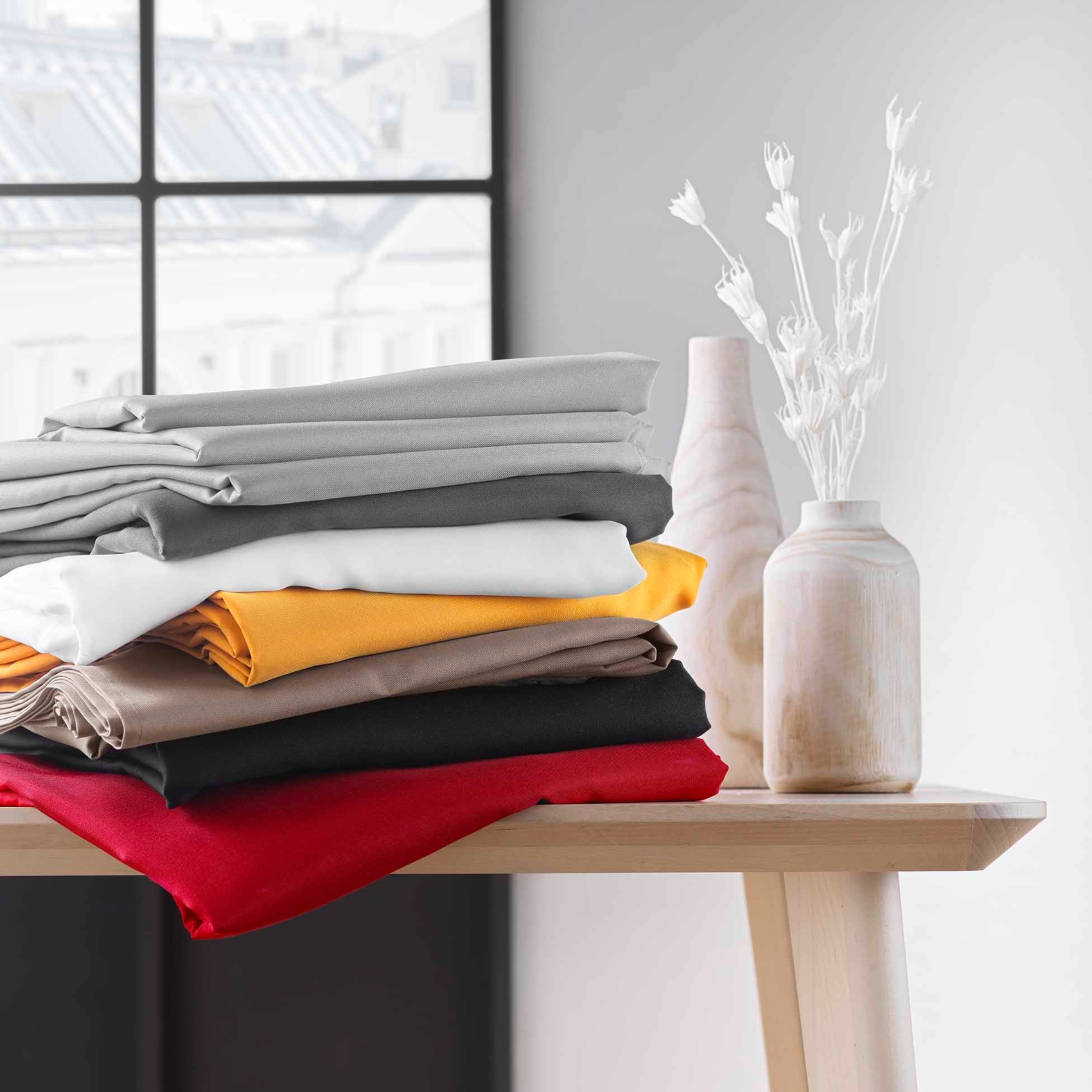 Nappe rectangulaire unie Essentiel — vue 5