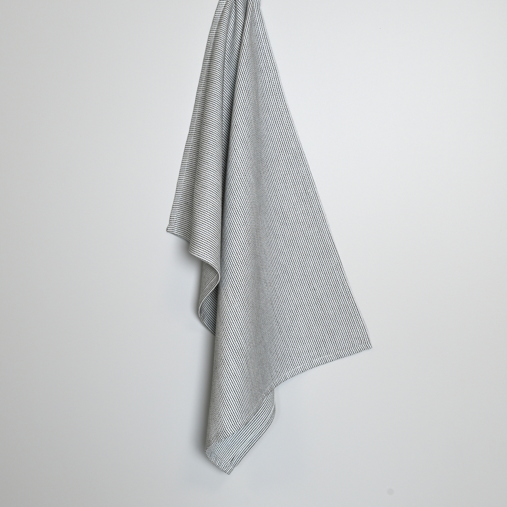 Torchon de cuisine rayé en coton — vue 4