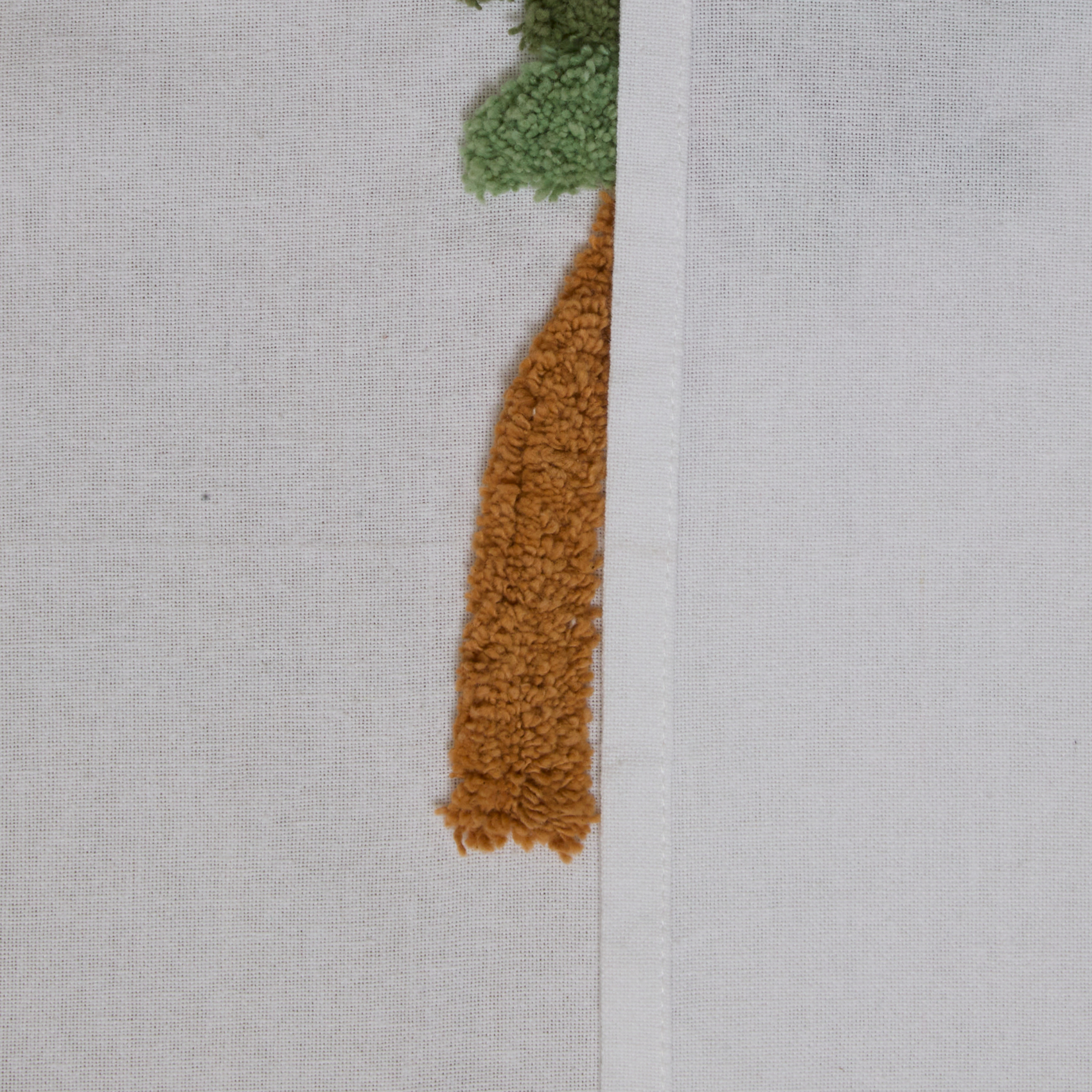 Rideau à oeillets tufté palmier — vue 3