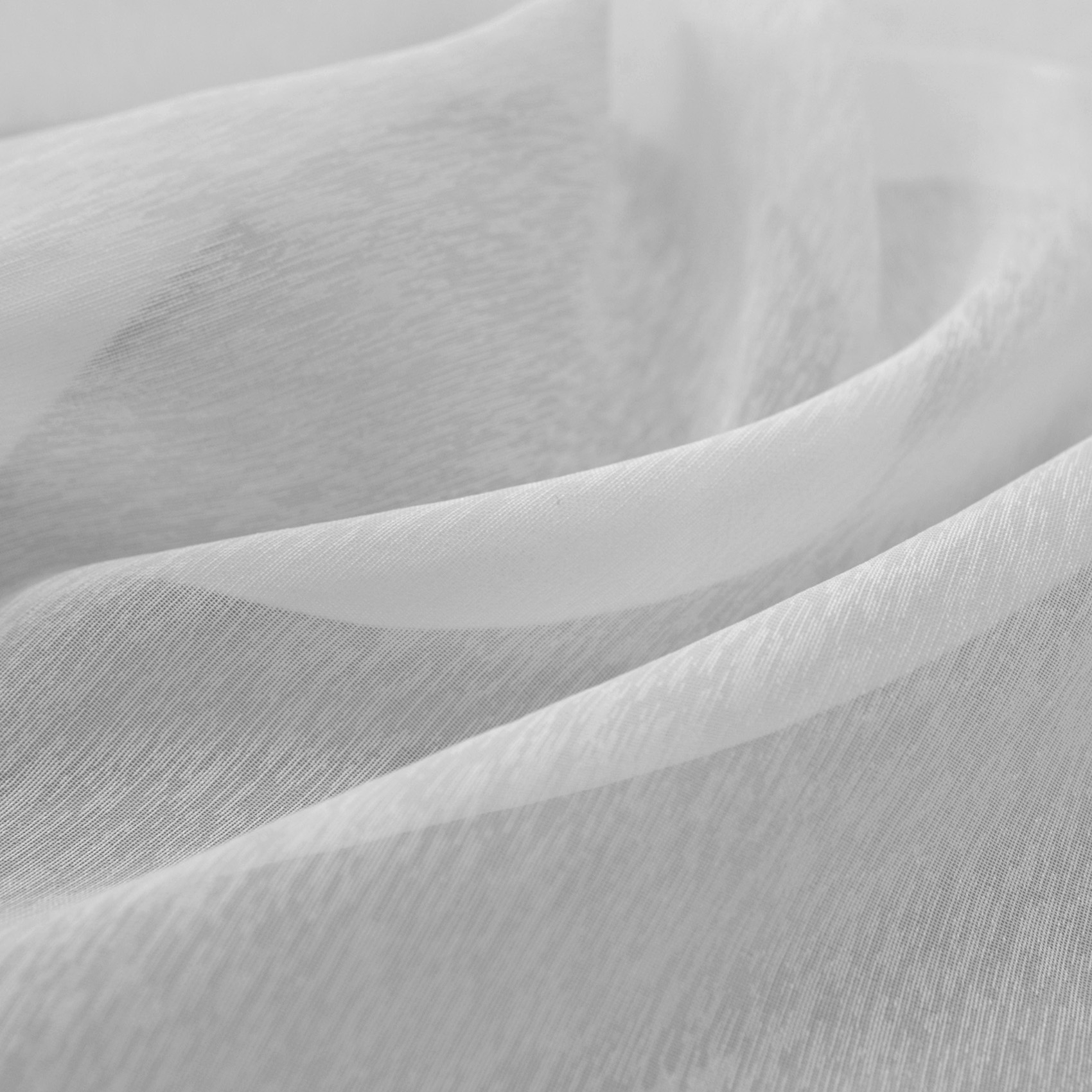 Voilage  ignifugé M1 effet lin galon fronceur — vue 3