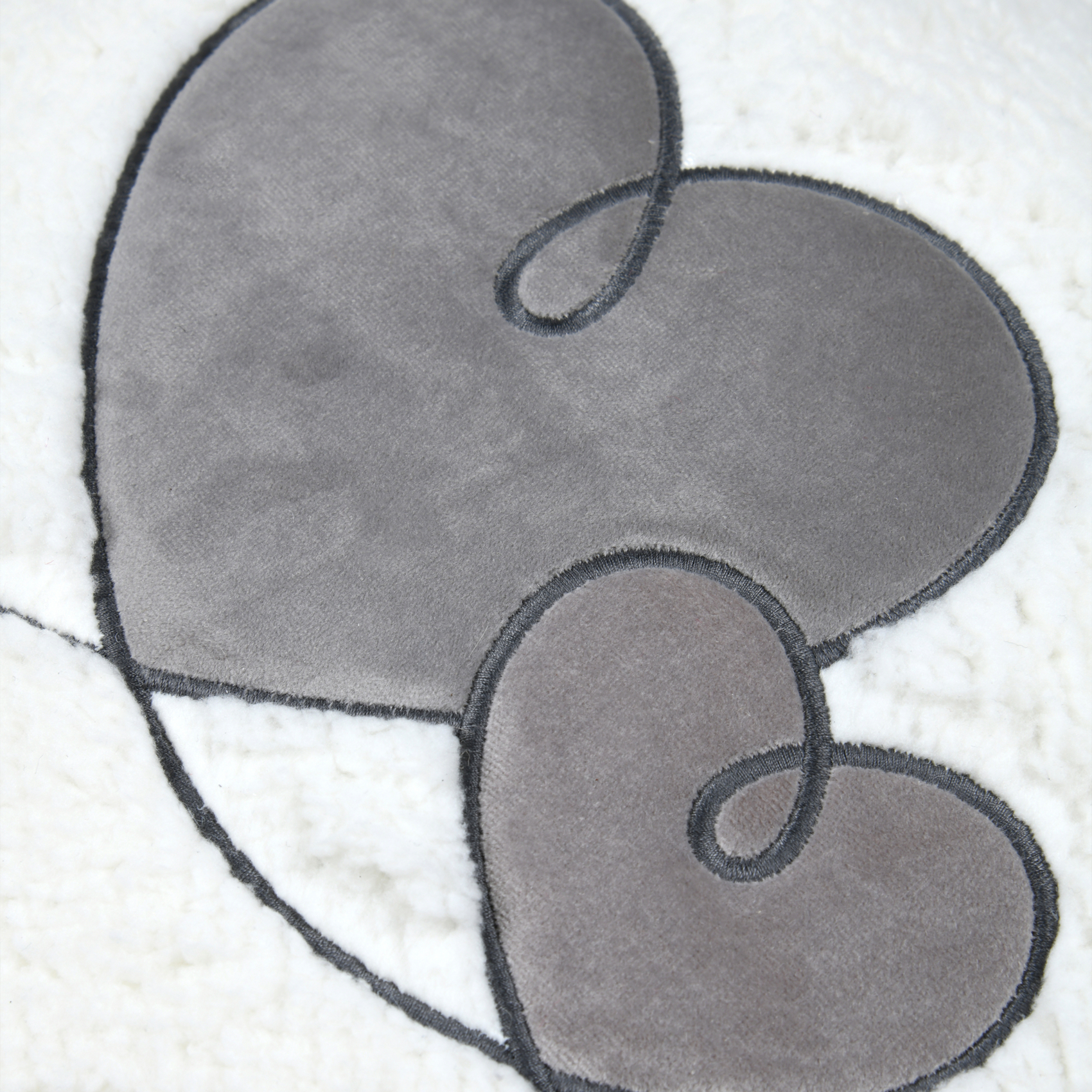 Coussin décoratif à motif cœur — vue 5