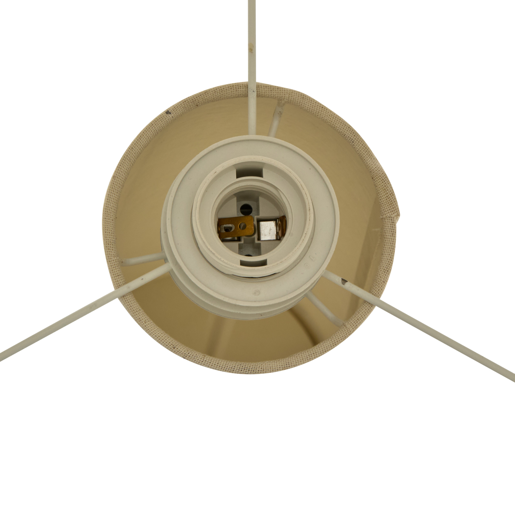 Lampadaire design en acier et béton — vue 4