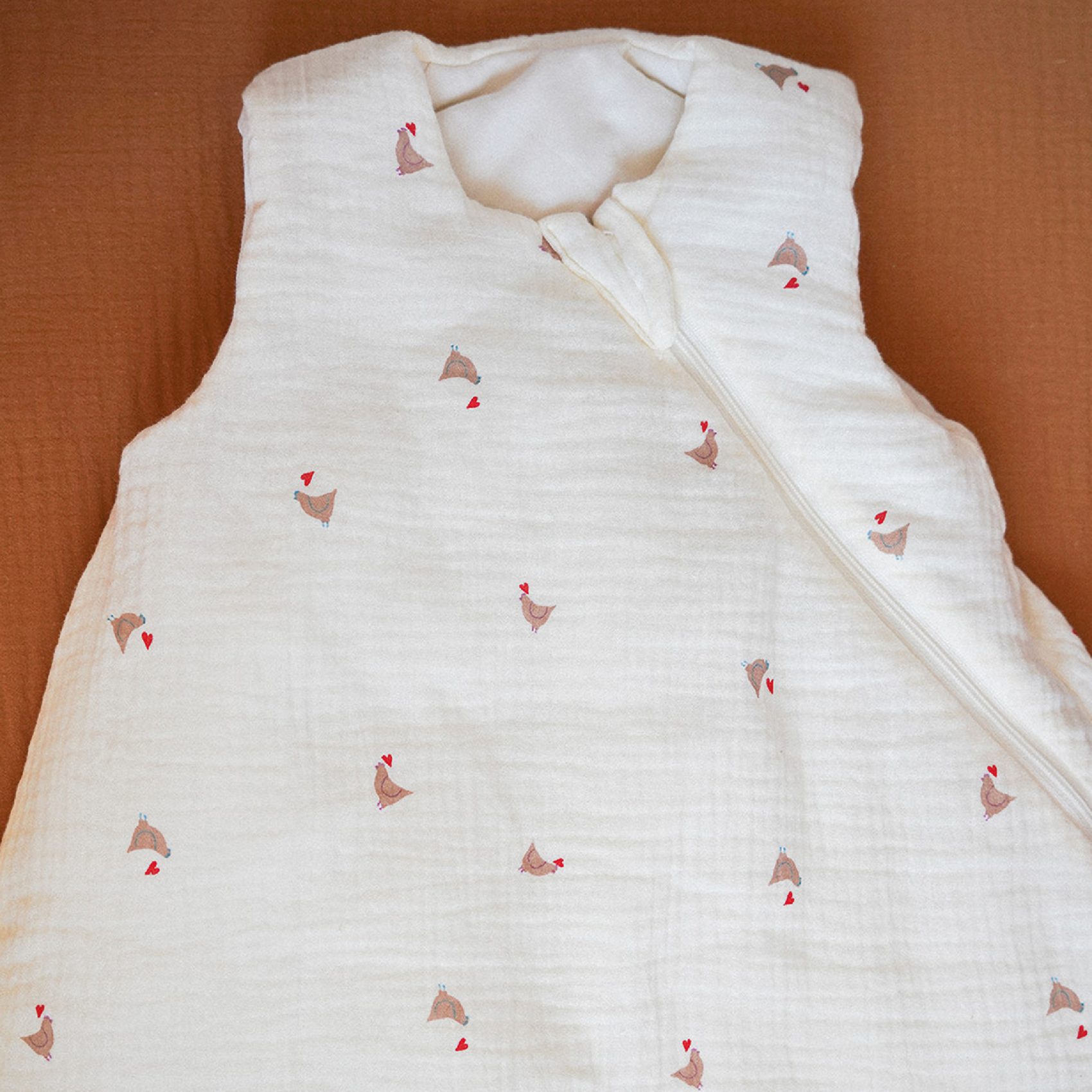 Gigoteuse bébé sans manches Love 0-6 mois — vue 3