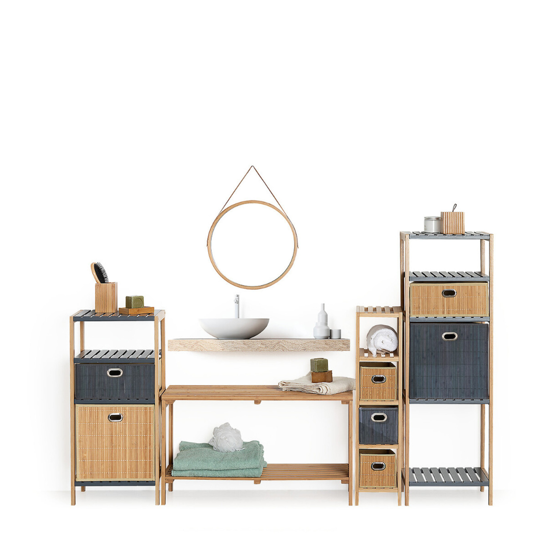Panier rangement en bambou — vue 4