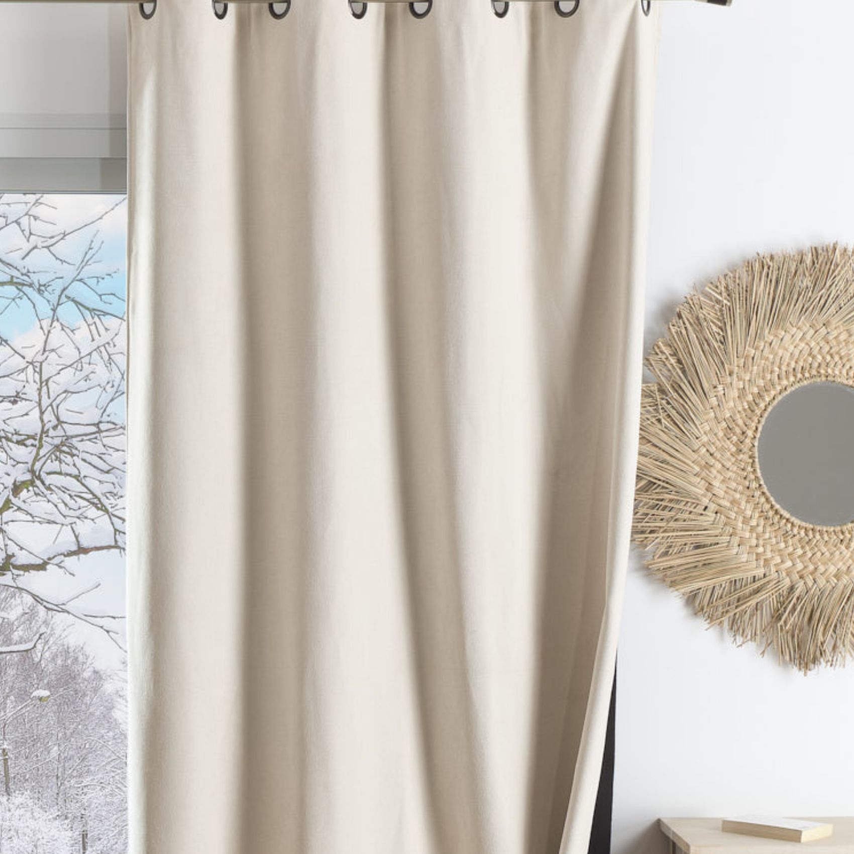 Rideau thermique phonique et semi occultant KONFOR — vue 3