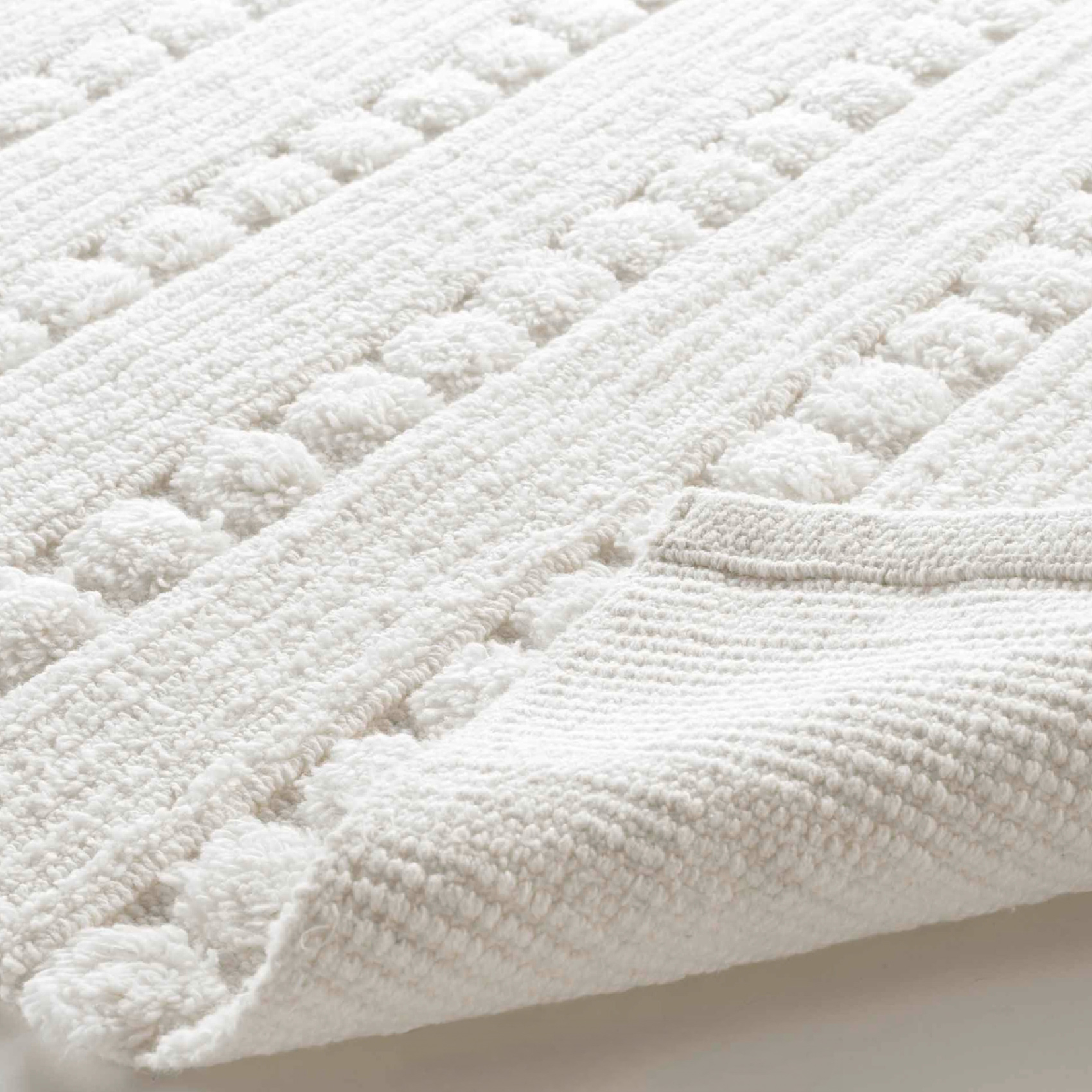 Tapis de Bain Cleonis Uni avec Reliefs — vue 4