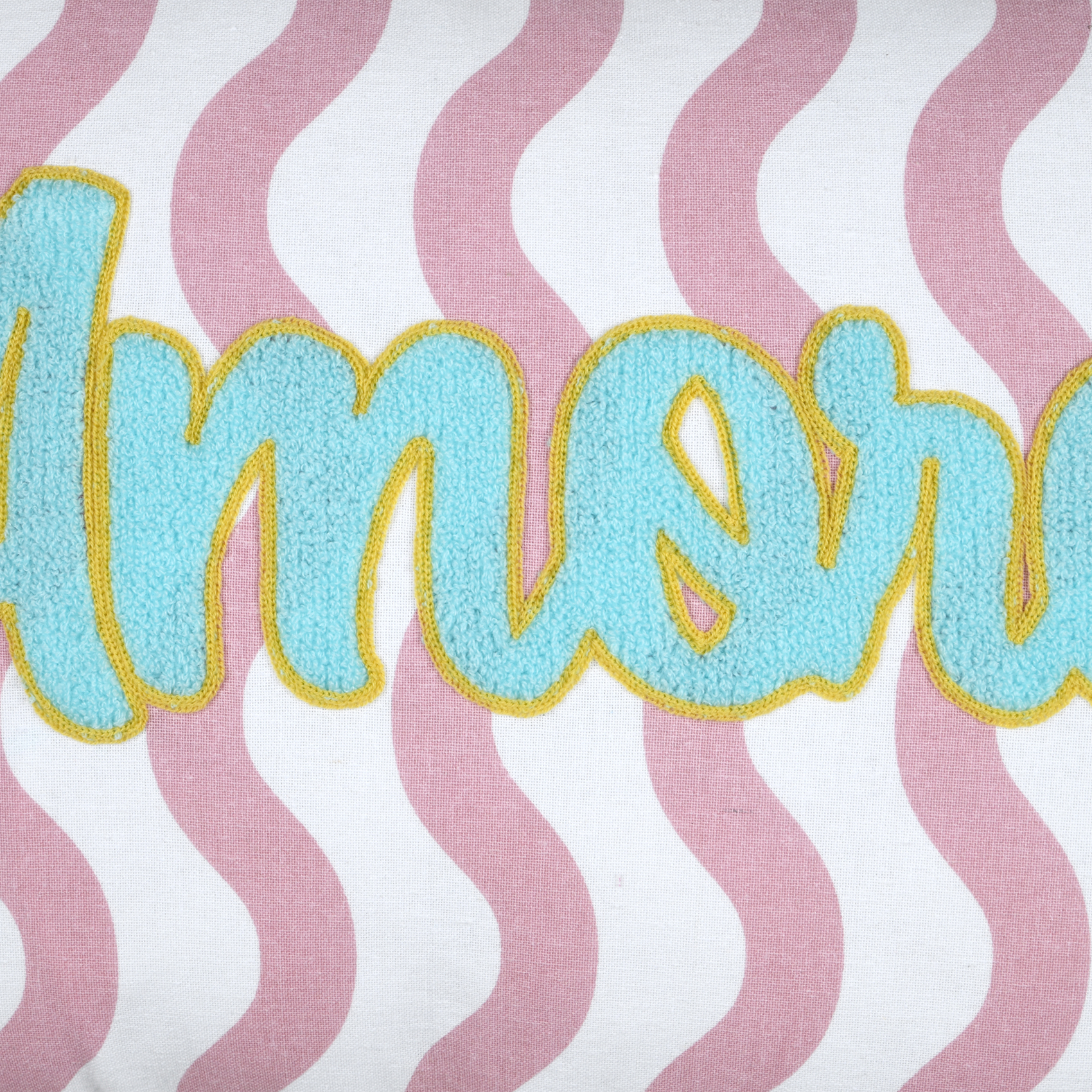 Coussin polycoton AMORE — vue 3