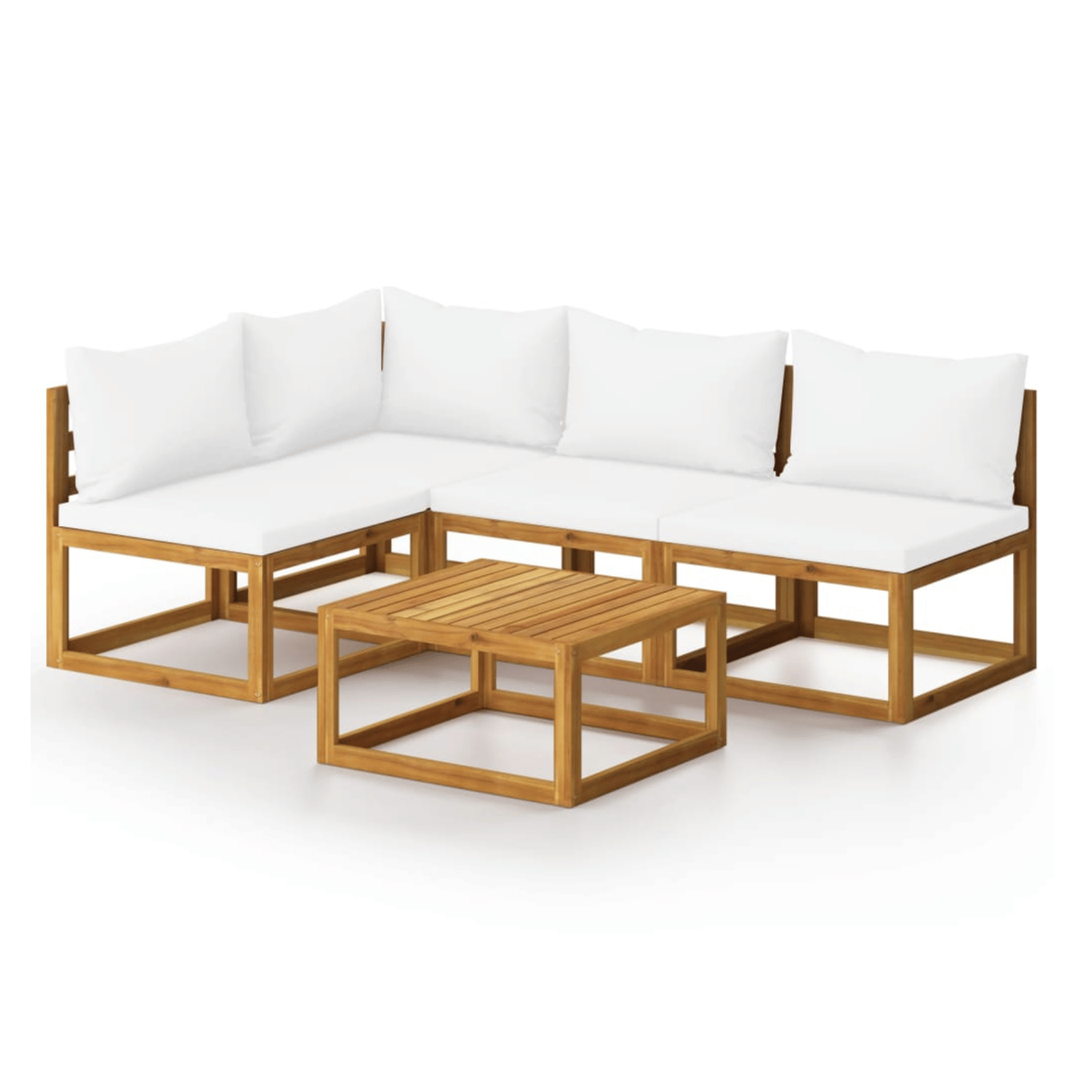 Salon de jardin extérieur 5 pièces