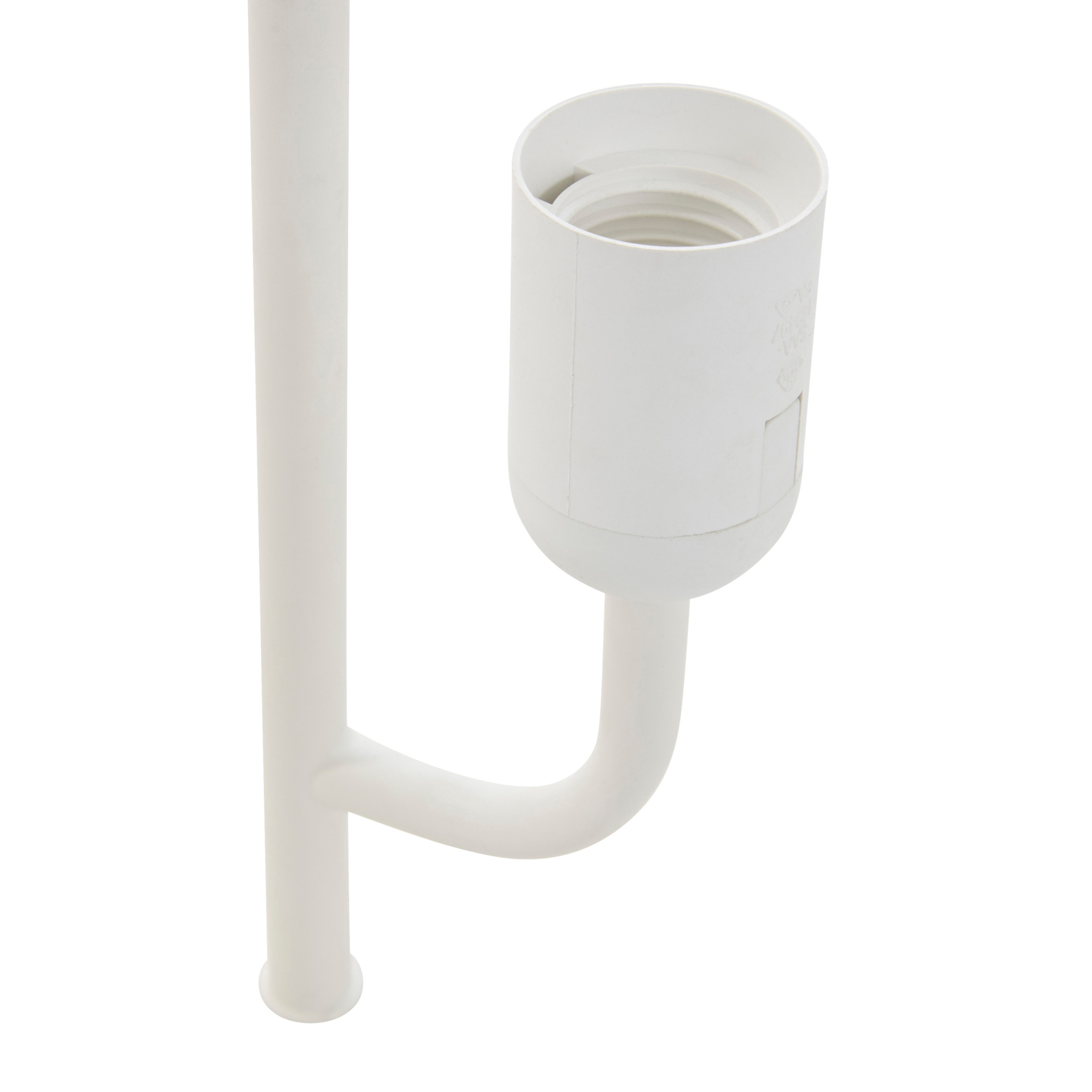 Lampadaire design en acier et béton — vue 5