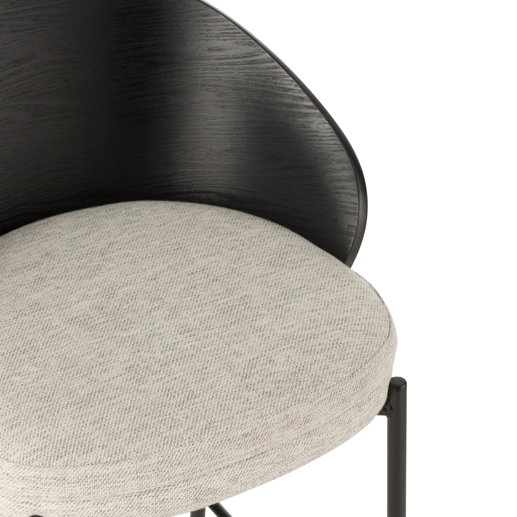 Chaise de bar design et bicolore — vue 6