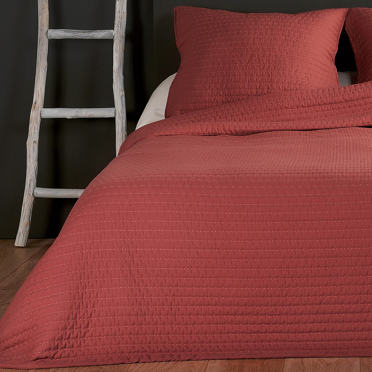 Couvre lit et taie matelassés — vue 3