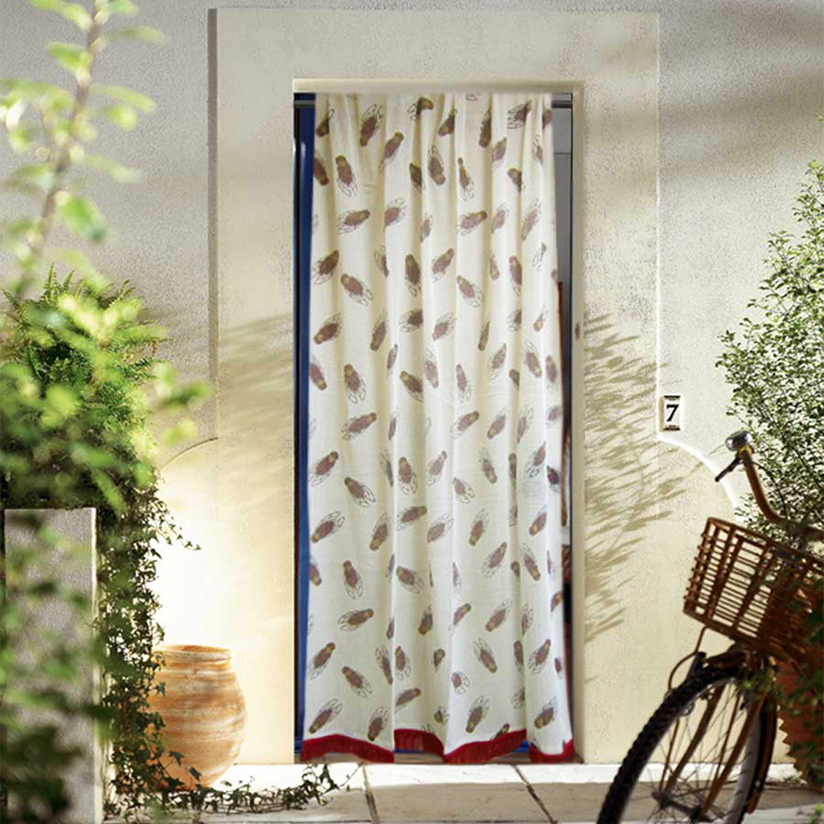 Rideau de Porte Marseillais Esprit Provençal