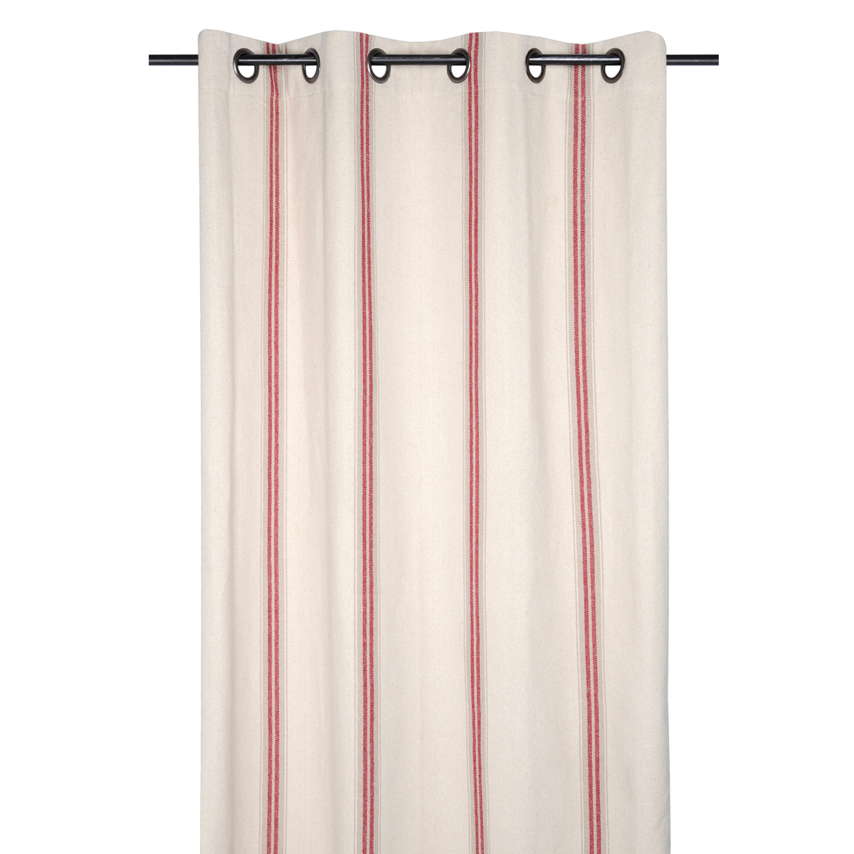 Rideau 100% Coton effet tapissier d'antan