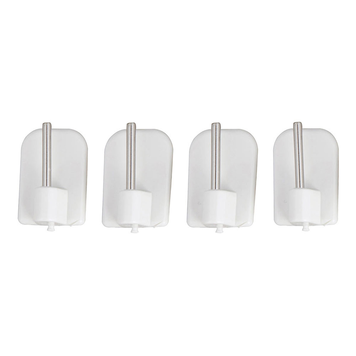 4 supports adhésifs plastique
