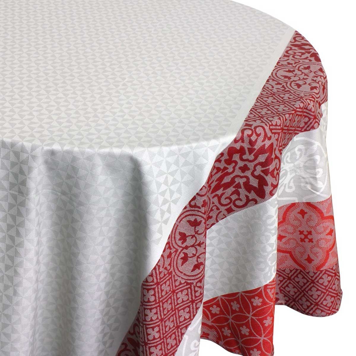 Nappe Ronde Enduite Mosaïque