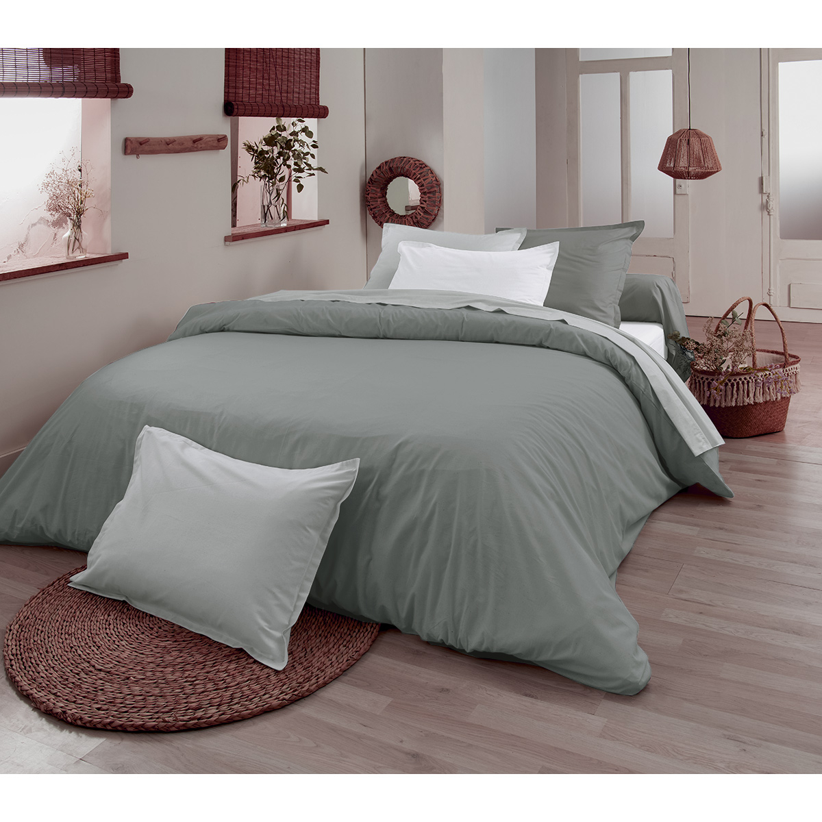 Drap plat en 100% coton biologique — vue 6