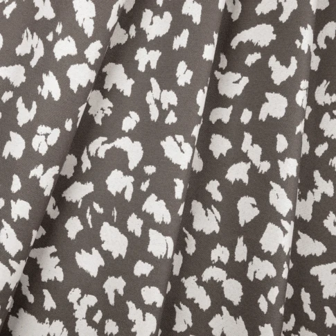 Tissu thermique et phonique obscurcissant jacquard face polaire