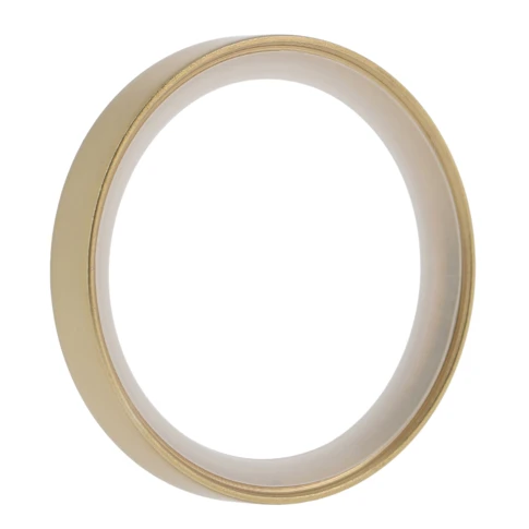 Lot de 10 anneaux plats pour tringle D28 mm doré mat