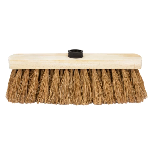 Tête de balai coco pour nettoyage intérieur 10 x 30 cm Marron Clair