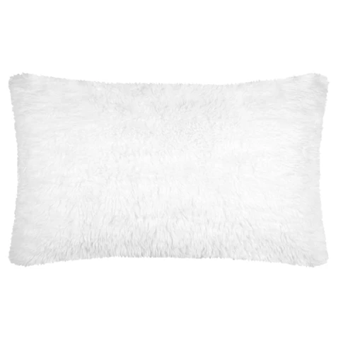 Coussin ultra doux effet fourrure