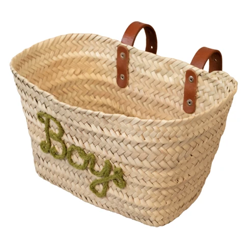 Panier vélo "Boys" 30 x 15 x 20 cm Vert