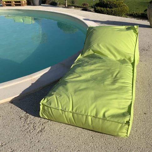 Matelas bain de soleil en microbille