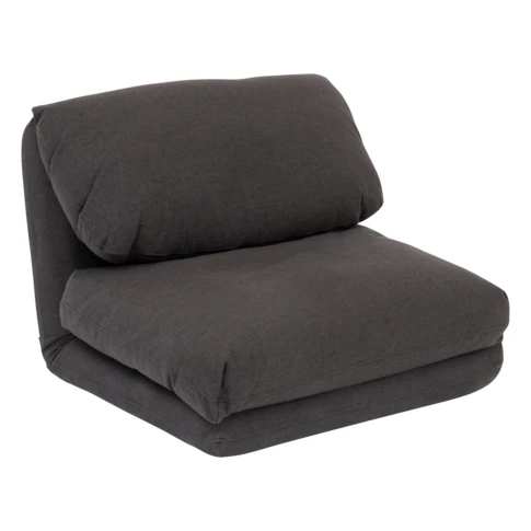 Chauffeuse convertible pour couchage d’appoint intérieur 0 cm Gris Foncé