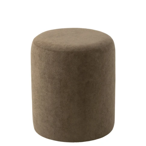 POUF MDF MARRON 35 x 35 x 40 cm Marron