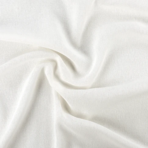 Tissu voilage plombé naturel en coton et lin, au toucher ultra doux et aux tons apaisants. 285 cm Ecru