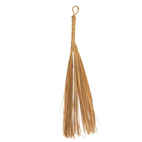 Balai naturel long en paille