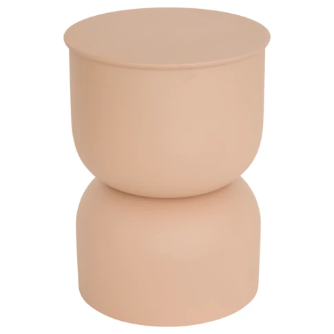 Table café en acier design totem 0 cm Beige