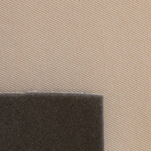 Tissu isolant thermique avec dos mousse laize