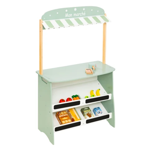 Marchande pour enfant en bois