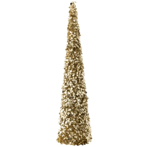 ARBRE PÉTILLANT POLYSTYRÈNE CHAMPAGNE EXTRA LARGE 40 x 40 x 180 cm Beige