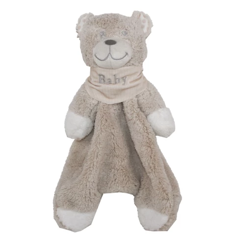 Doudou ours beige
