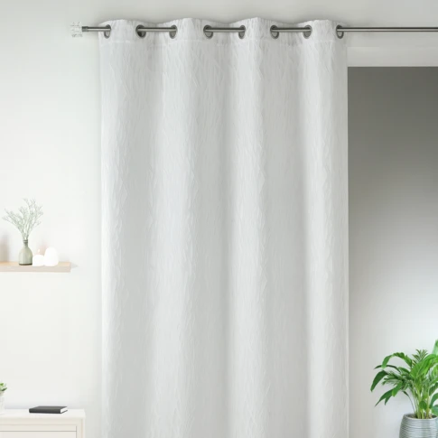 Cortina en jacquard fantasía