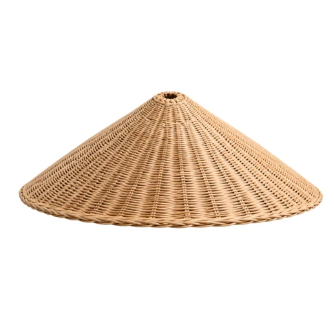 Lustre rotin tressé parasol 70 cm 70 x 70 x 40 cm Naturel