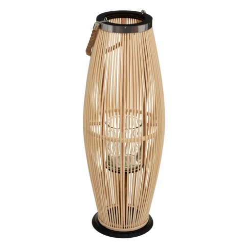 Linterna de bambú