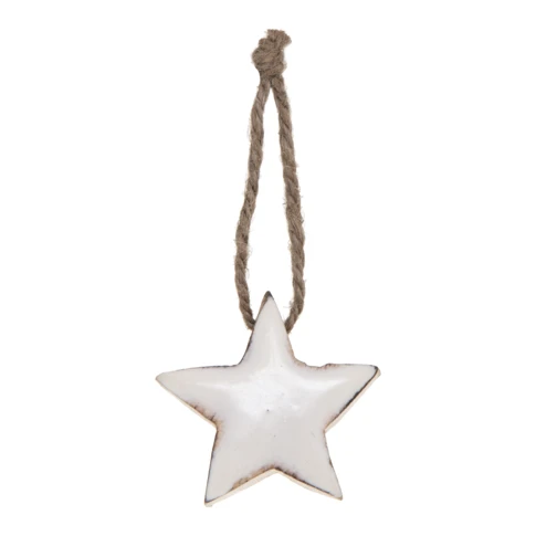 Colgante de estrella de resina