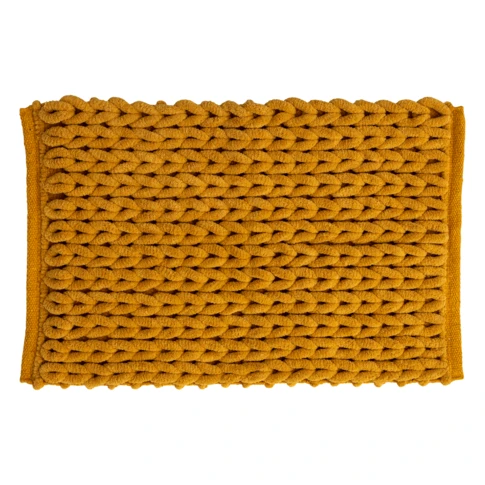 Tapis de bain tressé épais