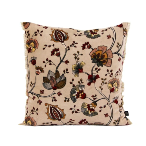 Samtkissen im Vintage-Stil