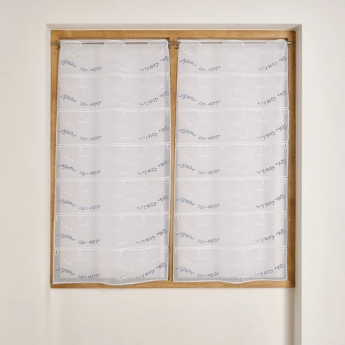 Modulable en maille à motif mouettes