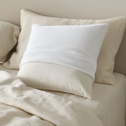 Protège Oreiller molleton 100% Coton