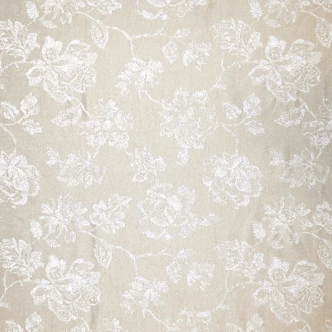 Tissu d’ameublement jacquard à motif floral