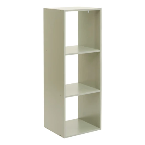 Meuble de rangement modulable 3 cases 0 cm Vert
